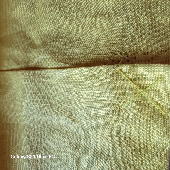 Classique Entier 100% Linen Pencil Skirt Canary Size 14 NWT - Picture 11 of 14